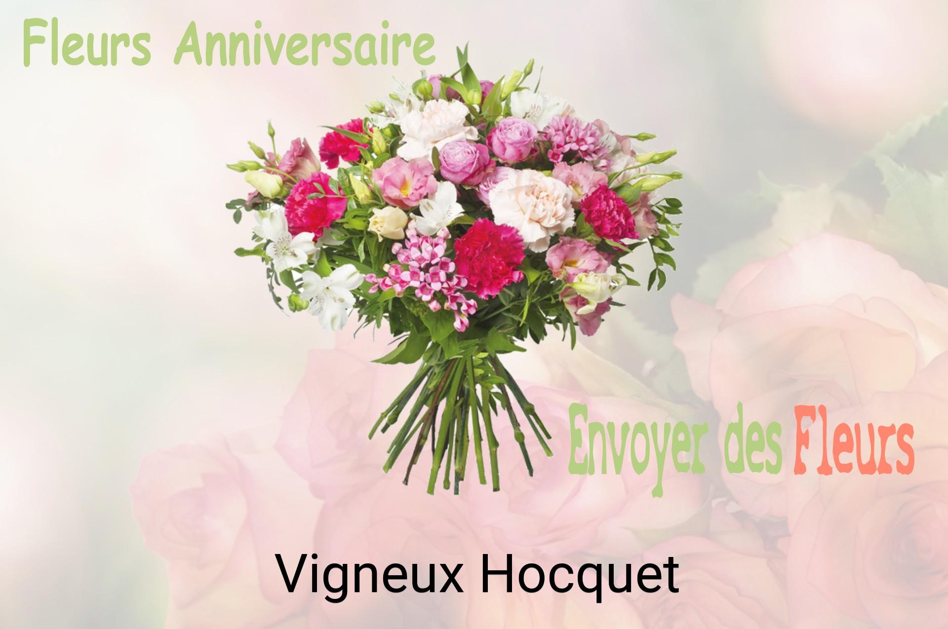 Bouquet de fleurs d’anniversaire livré à Vigneux-Hocquet